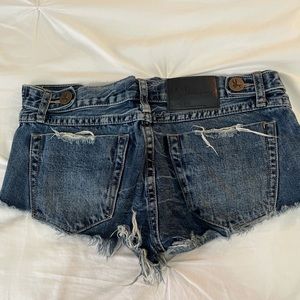 Teens one tea spoon short denim shorts